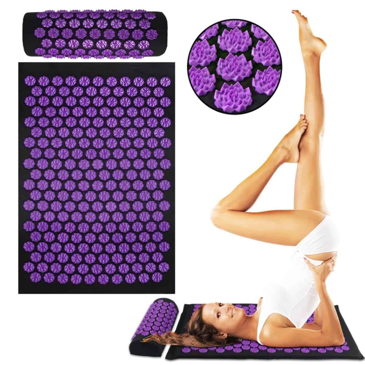 Tapis acupression kit complet massage Tapis acupression kit complet massage