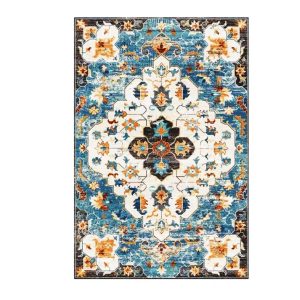 Ce tapis persan doux et confortable apporte une touche d'élégance et de chaleur à votre intérieur. Ses motifs complexes et colorés en font une pièce maîtresse idéale pour tout salon ou salle à manger, ajoutant une dimension de sophistication et de confort. Fabriqué avec des matériaux de haute qualité, il est non seulement esthétique mais aussi durable et facile à entretenir. Parfait pour créer une atmosphère accueillante et raffinée dans votre espace de vie