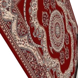 Tapis persan vintage haut de gamme au design raffiné, parfait pour sublimer votre salon. Ce tapis, avec ses motifs complexes et ses couleurs riches, ajoute une touche d'élégance et de sophistication à votre intérieur. Fabriqué avec des matériaux de qualité supérieure, il est à la fois doux au toucher et durable. Idéal pour créer une ambiance chaleureuse et accueillante, tout en apportant une note de luxe et de tradition à votre décoration