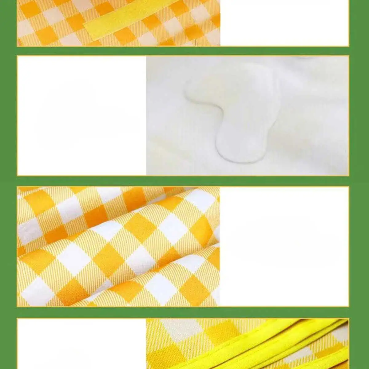 Tapis plage pique-nique imperméable avec motifs à carreaux Tapis plage pique-nique imperméable avec motifs à carreaux