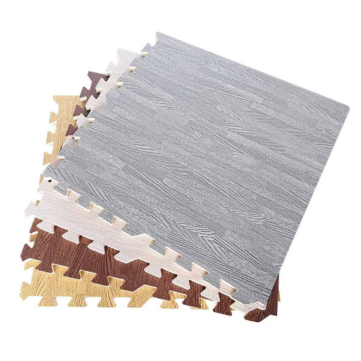 Tapis puzzle couleur bois Tapis puzzle couleur bois