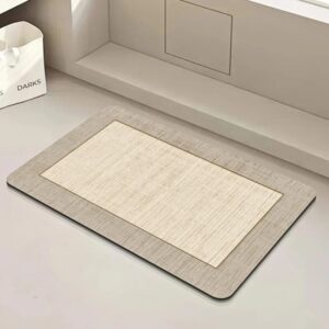 Notre tapis salle de bain doux et absorbant est fabriqué en microfibre haute densité, offrant une sensation de douceur inégalée sous les pieds. Il est parfait pour apporter une touche de luxe à votre espace, tout en garantissant sécurité et praticité grâce à sa base antidérapante.
