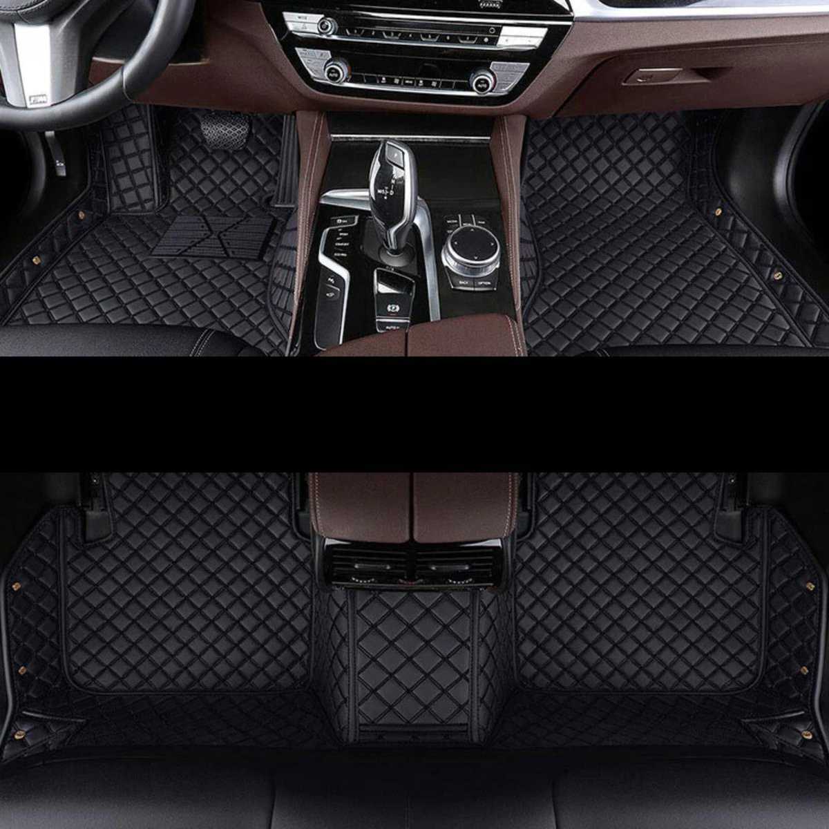 Tapis voiture classe avec design carreaux Tapis voiture classe avec design carreaux haut de gamme présente un design élégant à carreaux, apportant une touche de sophistication et de style à l'intérieur de votre véhicule. Fabriqué avec des matériaux durables, il est disponible en plusieurs couleurs pour s'adapter parfaitement à votre goût et à l'esthétique de votre voiture. Offrant une protection optimale contre l'usure et les salissures, ce tapis est aussi facile à nettoyer, assurant un entretien minimal tout en conservant un look impeccable