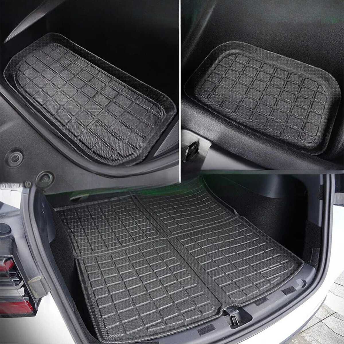 Tapis voiture spécial pour Tesla model Y kit complet Tapis voiture spécial pour Tesla model Y kit complet