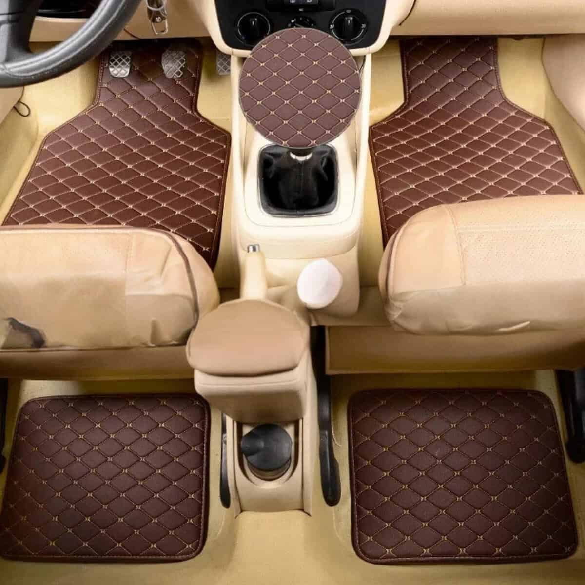Tapis voiture universel 4 pièces avant et arrière Tapis voiture universel 4 pièces avant et arrière