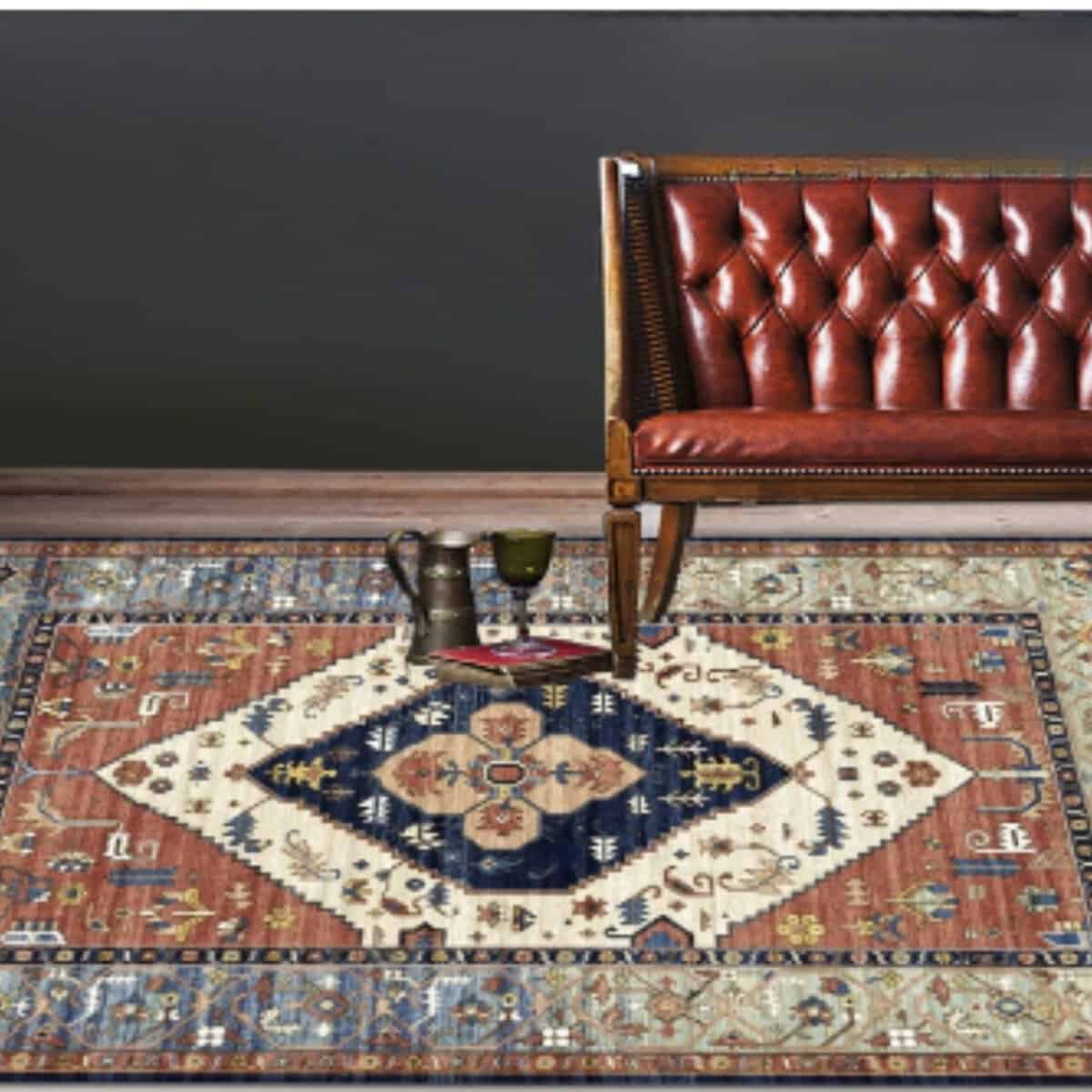 Tapis scandinave deisgn avec motifs Tapis scandinave deisgn avec motifs