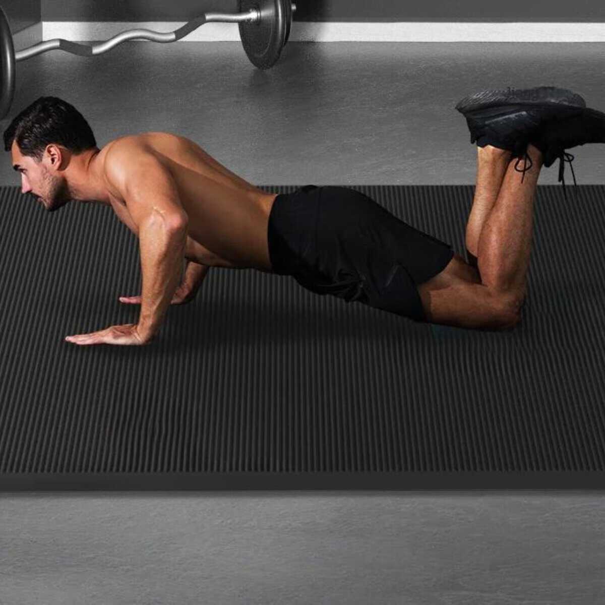 Tapis de gym antidérapant épais Tapis de gym antidérapant épais