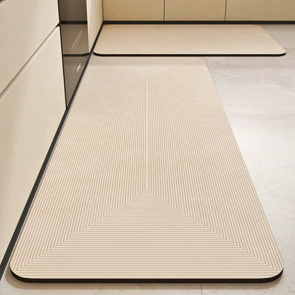 Tapis beige absorbant Tapis beige absorbant