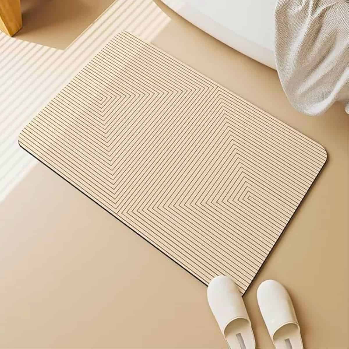 Tapis beige absorbant Tapis beige absorbant