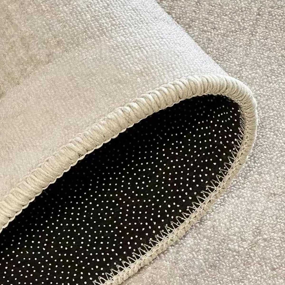 Tapis beige crème moderne à motif Tapis beige crème moderne à motif