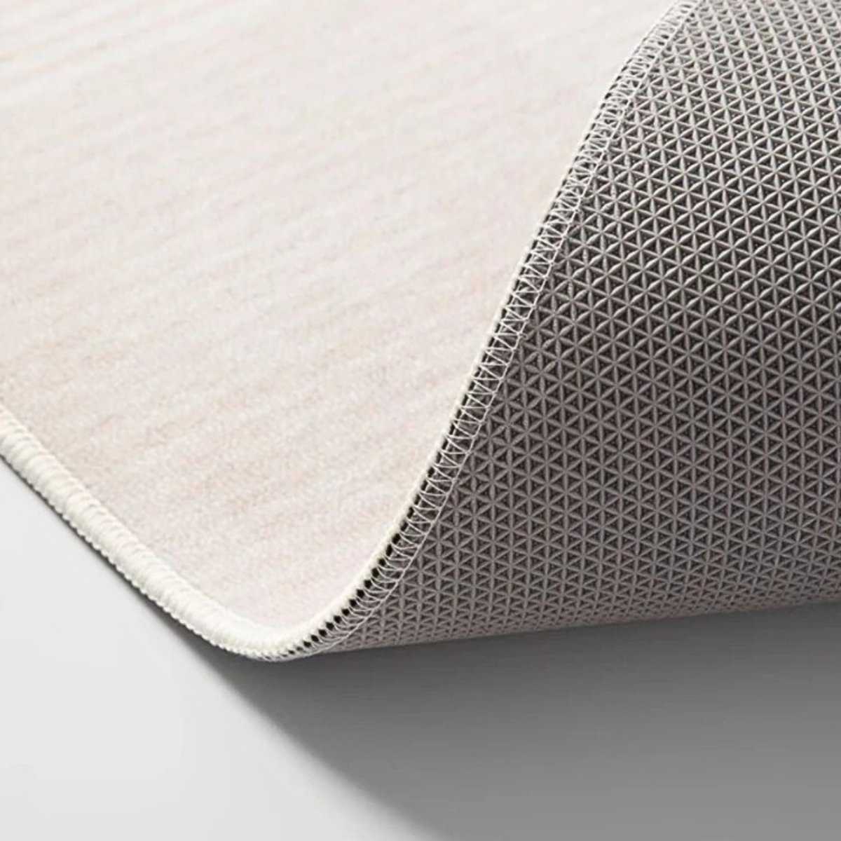 Tapis beige irrégulier Tapis beige irrégulier