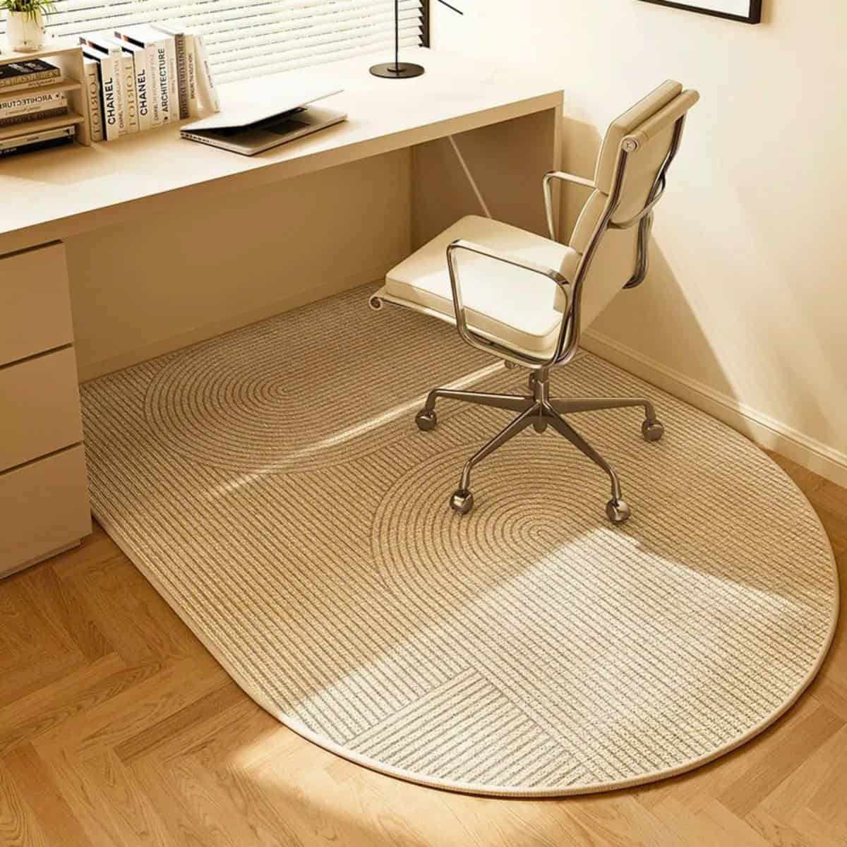 Tapis beige pour bureau Découvrez notre tapis beige pour bureau alliant élégance et confort. Idéal pour l’esthétique de votre espace de travail avec une surface douce.
