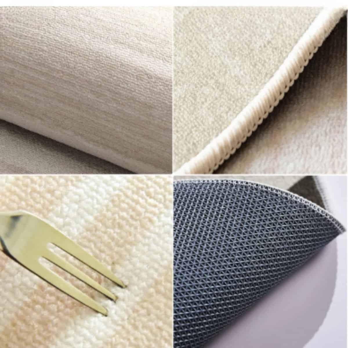 Tapis carré minimaliste rétro Tapis carré minimaliste rétro