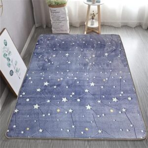 tapis chambre galaxie est conçu pour apporter une touche de merveille et de fantaisie à votre espace de vie. Fabriqué avec des matériaux de haute qualité, ce tapis est non seulement esthétique mais également durable.