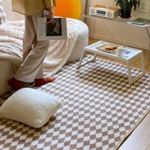 Tapis chambre style japonais : élégance, confort et fonctionnalité pour un espace zen. Durable, antidérapant et facile d'entretien.