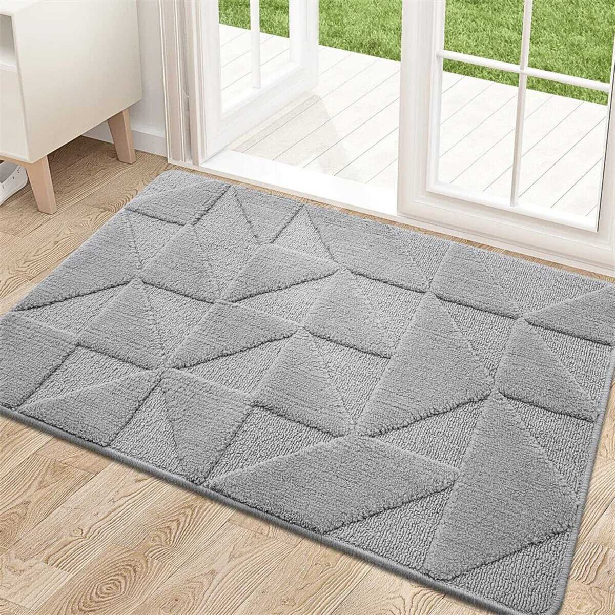 Tapis d'entrée avec motifs en relief Tapis d'entrée avec motifs en relief