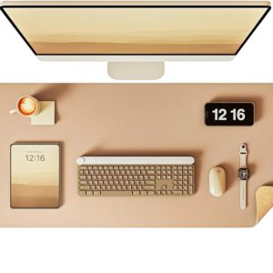 Ce tapis de bureau beige clair combine élégance et fonctionnalité pour transformer votre espace de travail. Fabriqué à partir de matériaux de haute qualité, il offre une surface douce et résistante qui protège votre bureau des rayures, des taches et des éclaboussures.