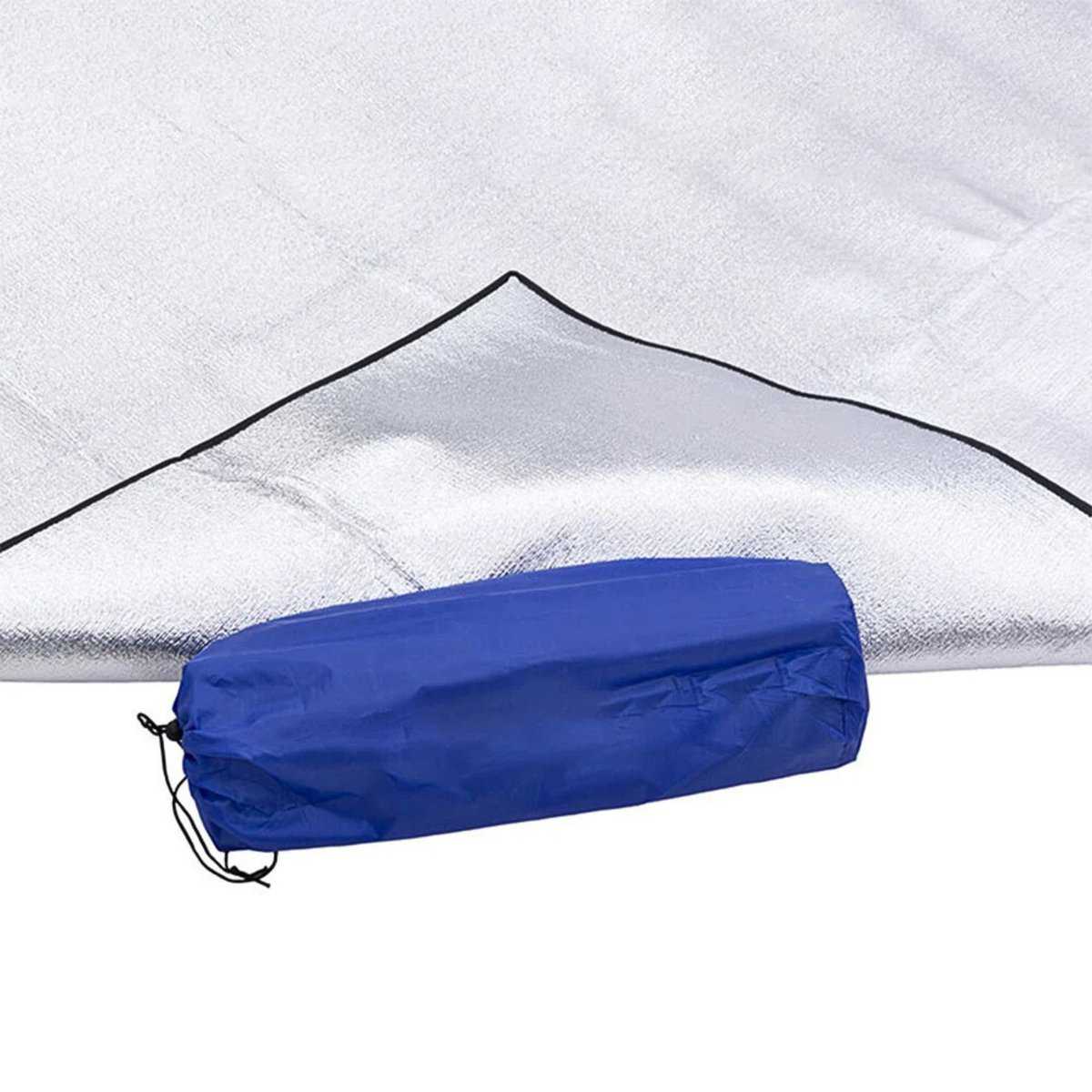 Tapis de sol camping imperméable en feuille d'aluminium Tapis de sol camping imperméable en feuille d'aluminium