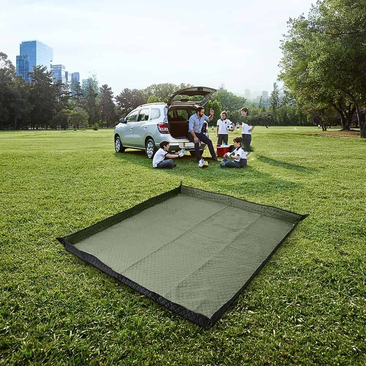 Tapis de sol camping imperméable et ergonomique Tapis de sol camping imperméable et ergonomique