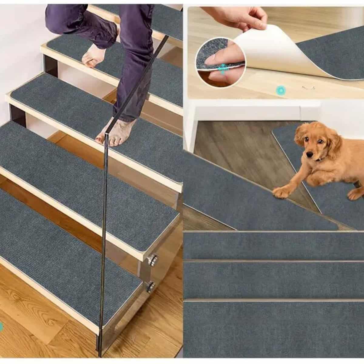 Tapis escalier gris Tapis escalier gris