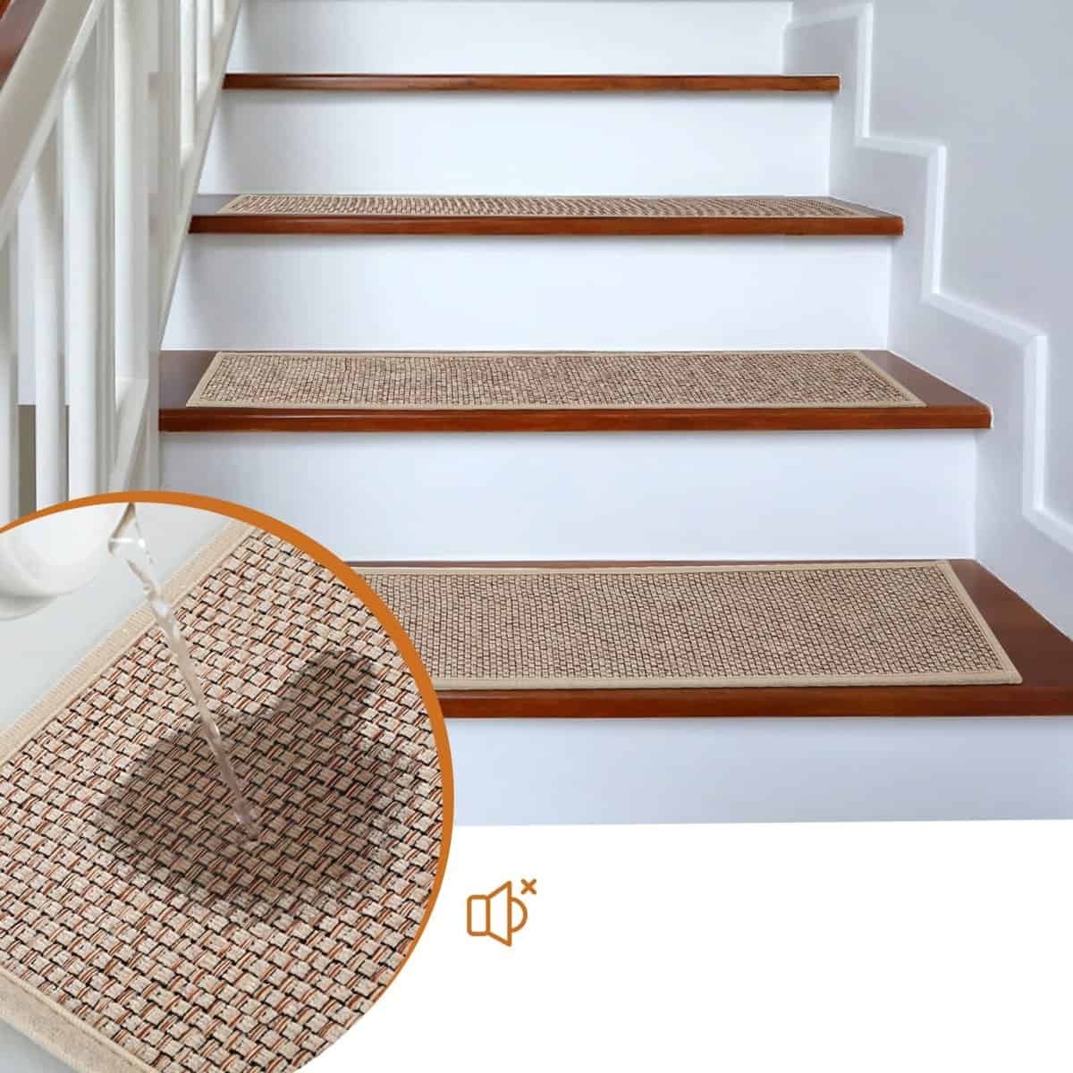 Tapis escalier tissé Tapis escalier tissé