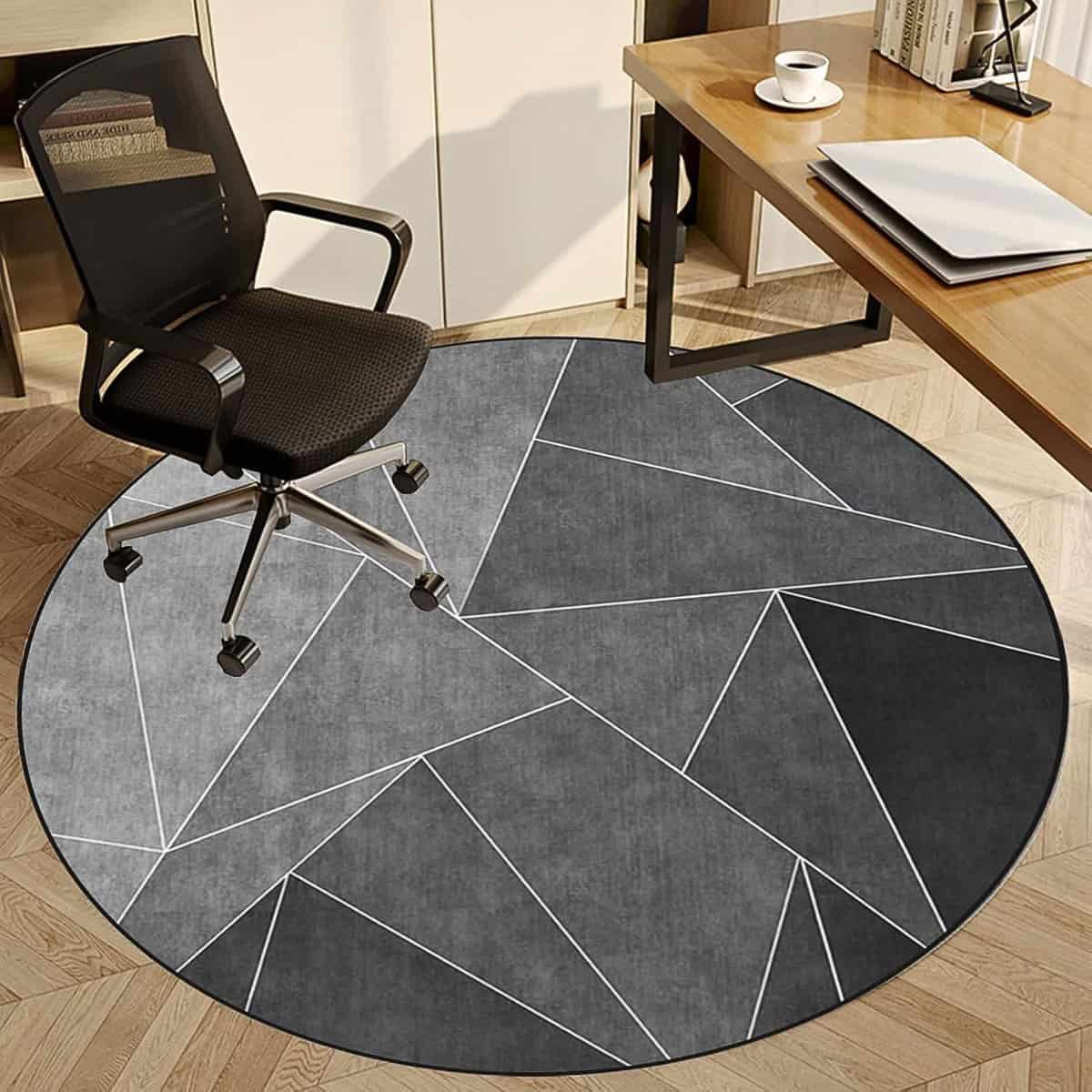 Tapis rond design géométrique Tapis rond design géométrique