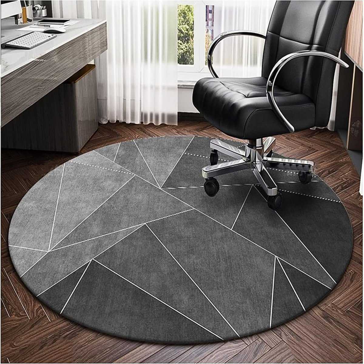 Tapis rond design géométrique Tapis rond design géométrique