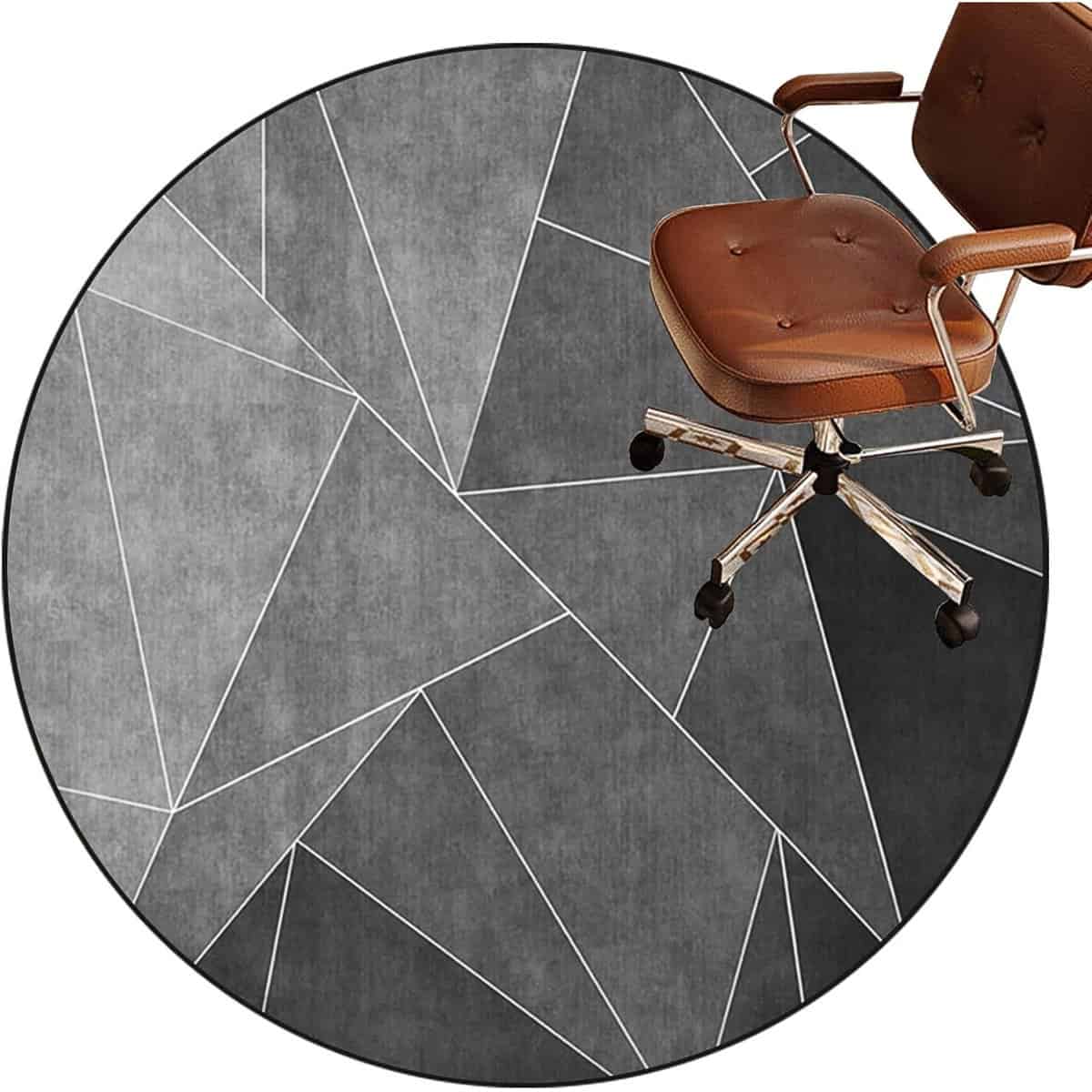Tapis rond design géométrique Tapis rond design géométrique