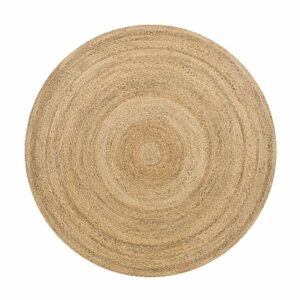 Découvrez notre tapis rond en rotin, alliant élégance naturelle et durabilité. Parfait pour apporter une touche organique à votre espace de vie.