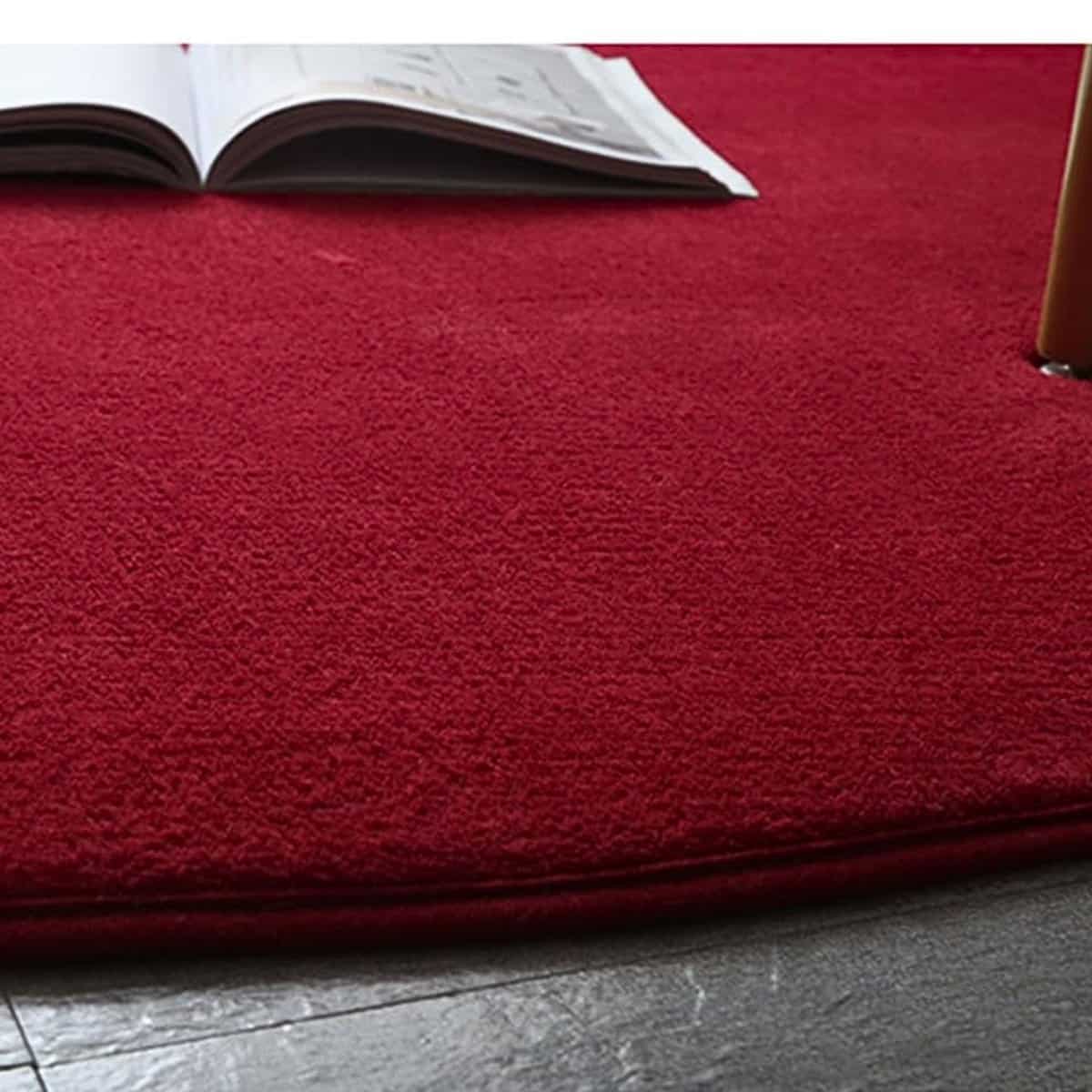Tapis rond en velours Tapis rond en velours