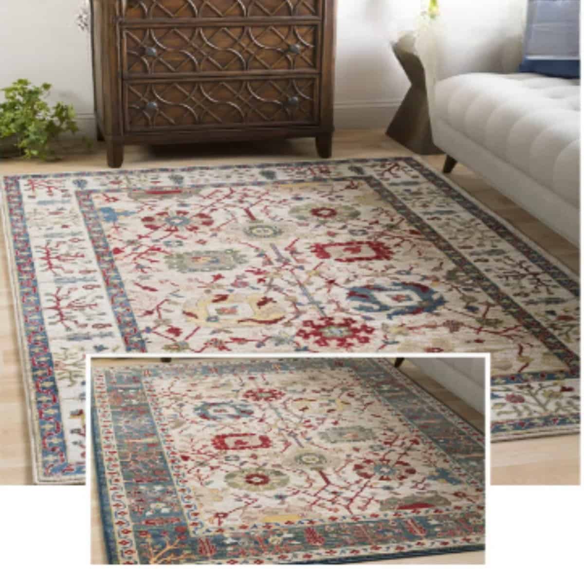 Tapis scandinave deisgn avec motifs Tapis scandinave deisgn avec motifs