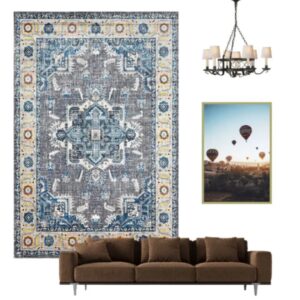 Découvrez notre tapis scandinave, disponible en cinq coloris élégants, parfait pour ajouter une touche de style et de confort à votre intérieur. Ce tapis, avec son design nordique distinctif et ses motifs colorés, transforme instantanément n'importe quelle pièce en un espace chaleureux et accueillant. Idéal pour les salons, chambres et espaces de détente, il combine esthétique scandinave et fonctionnalité supérieure.