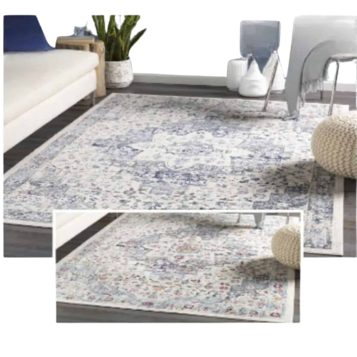 Tapis scandinave deisgn avec motifs Tapis scandinave deisgn avec motifs