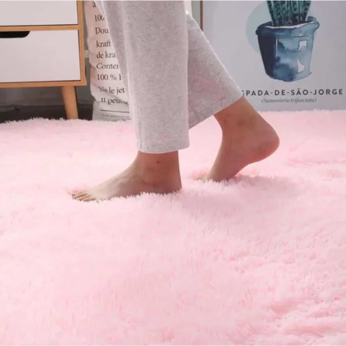 Tapis scandinave épais et confortable Tapis scandinave épais et confortable