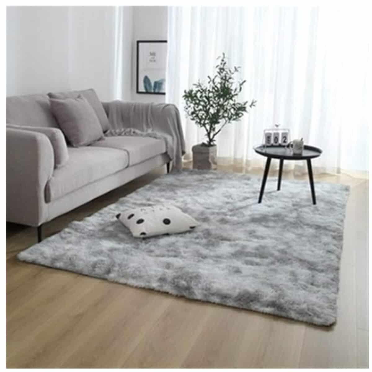 Tapis scandinave style fourrure épaisse Tapis scandinave style fourrure épaisse