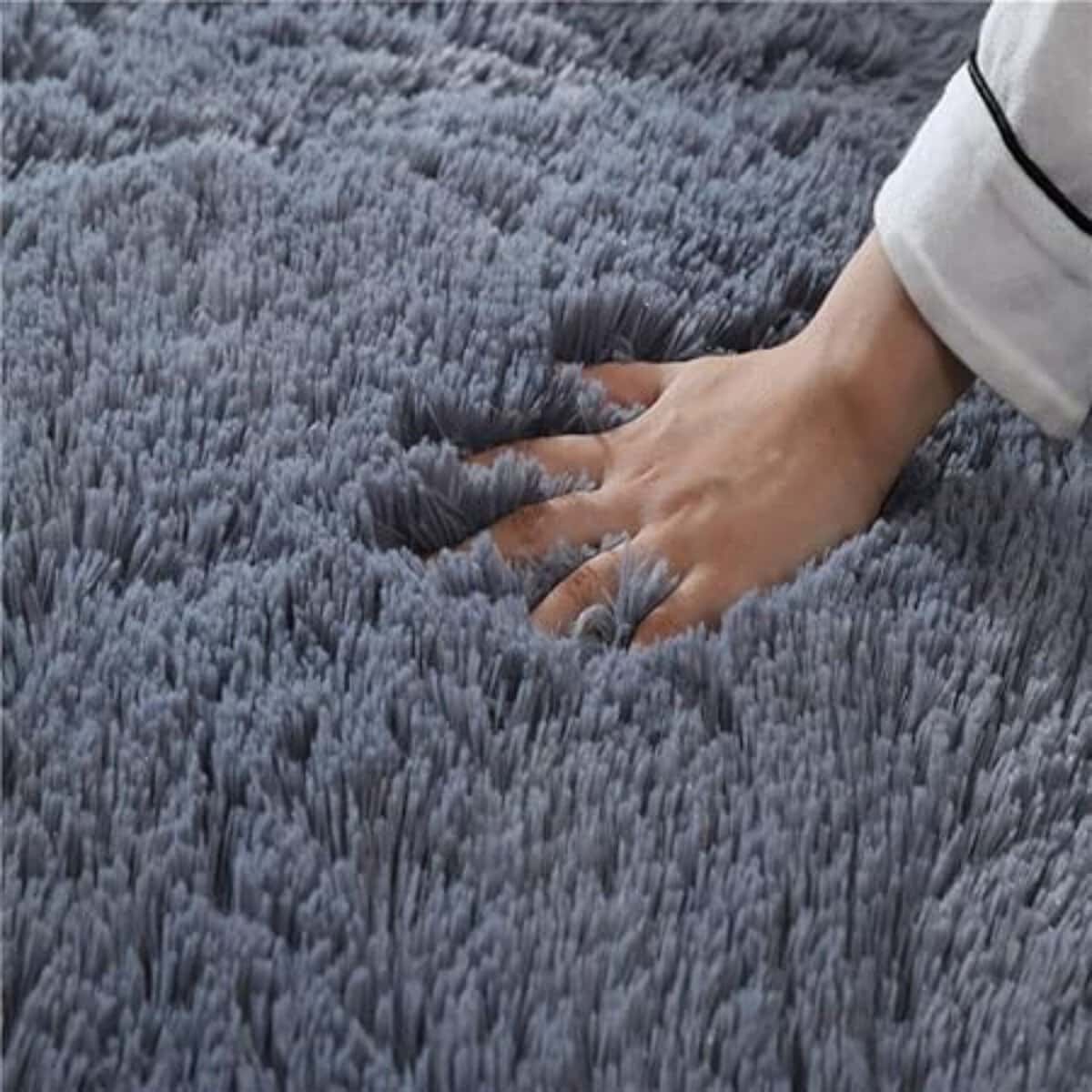 Tapis scandinave style fourrure épaisse Tapis scandinave style fourrure épaisse