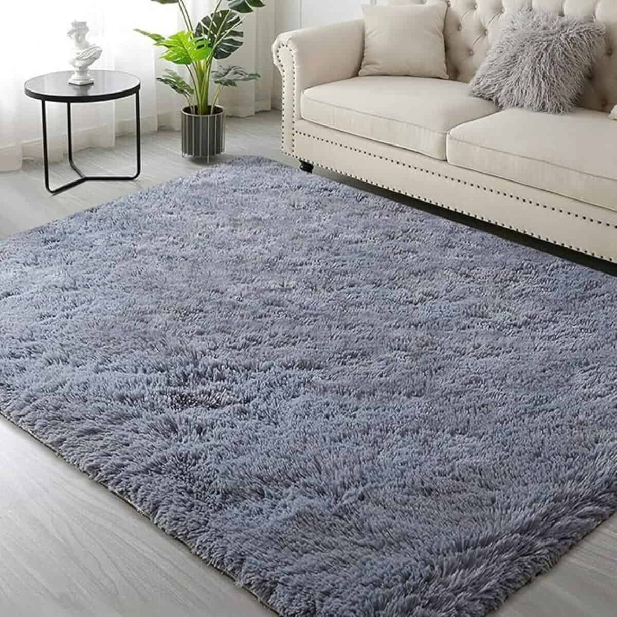 Tapis scandinave style fourrure épaisse Tapis scandinave style fourrure épaisse