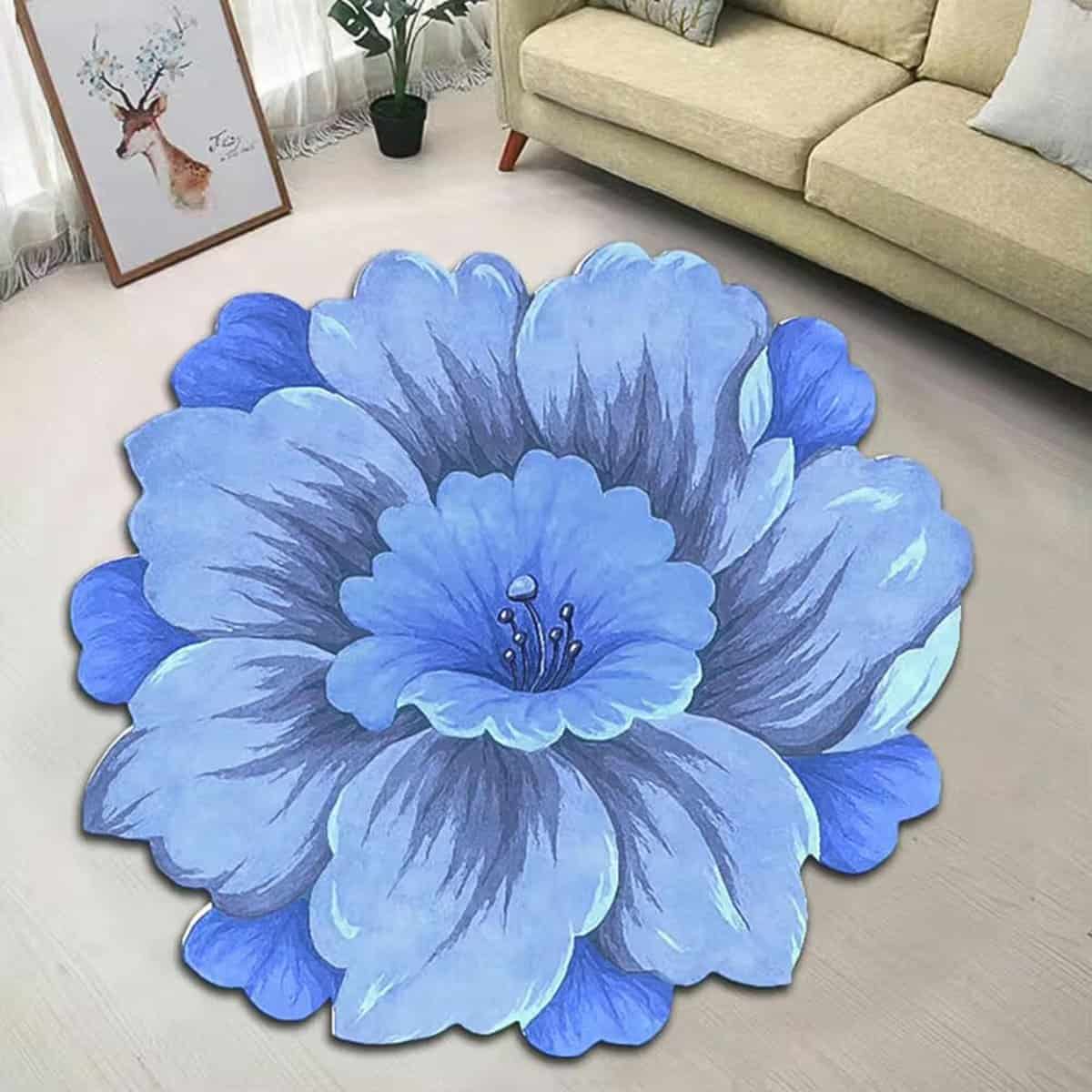 Tapis de fleurs imperméable Tapis de fleurs imperméable