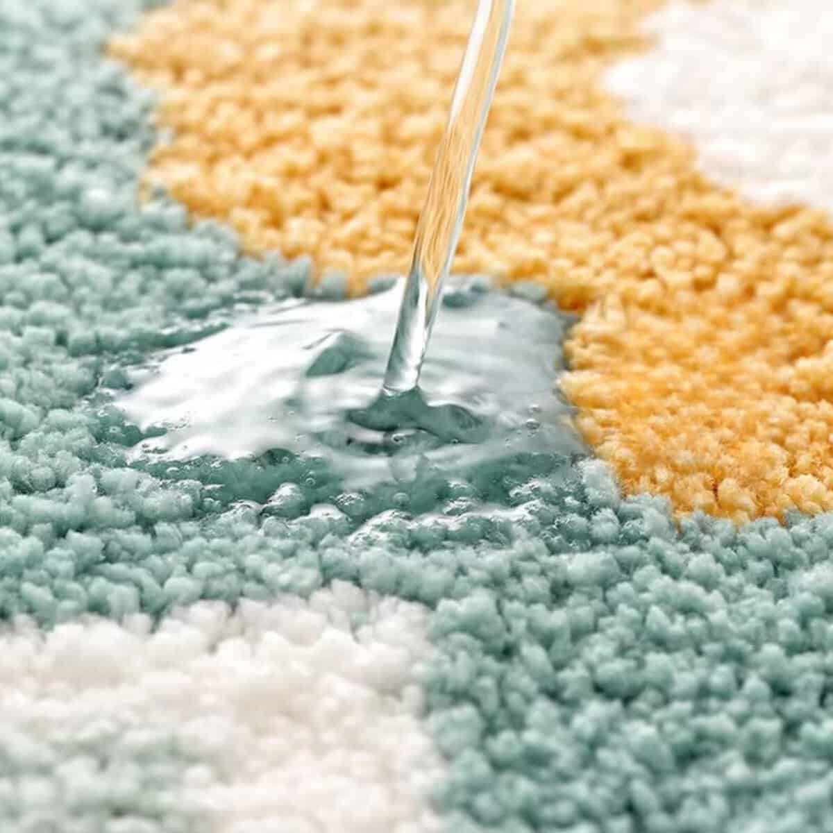 Tapis de fleurs antidérapant et absorbant Tapis de fleurs antidérapant et absorbant