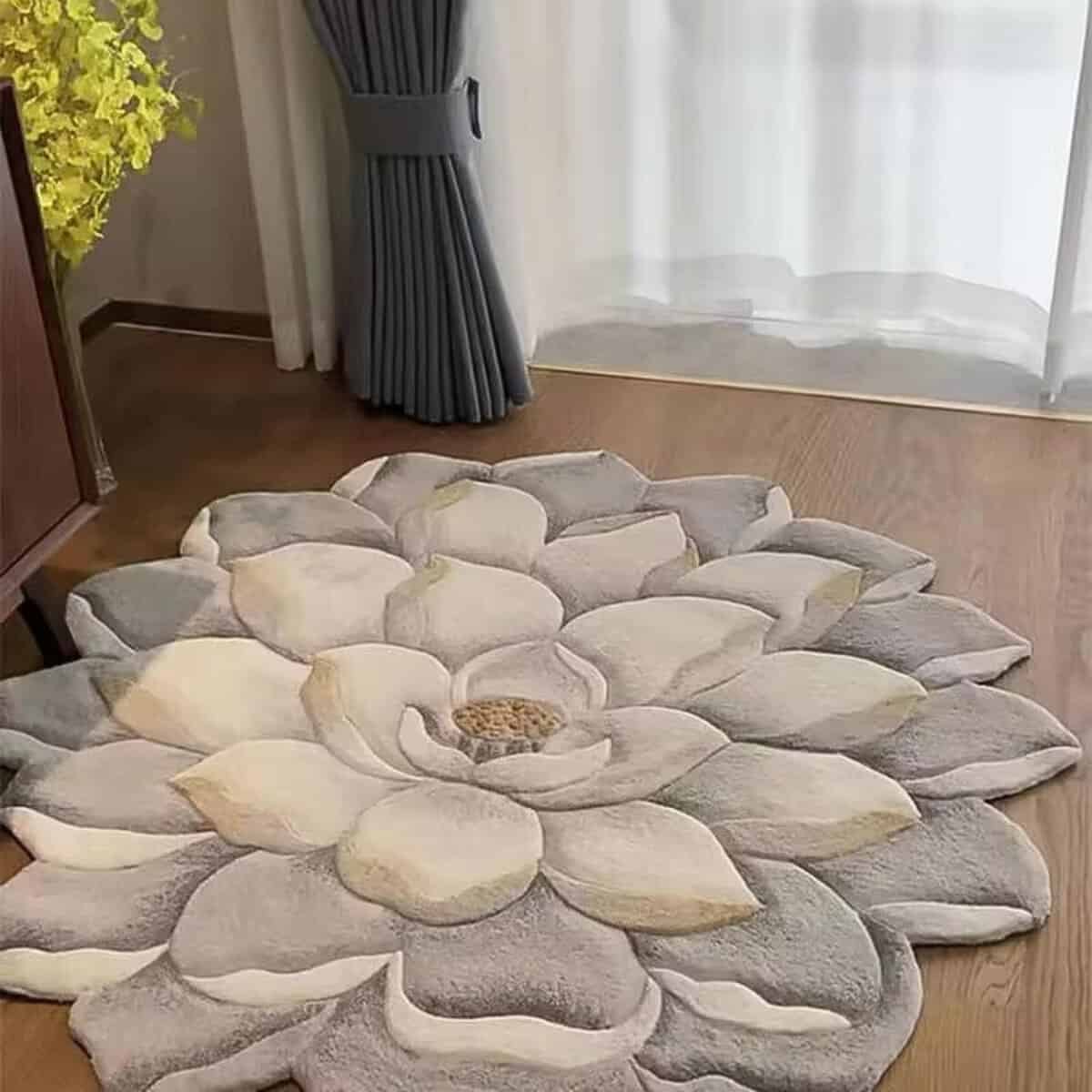 Tapis de fleurs design et coloré Tapis de fleurs design et coloré