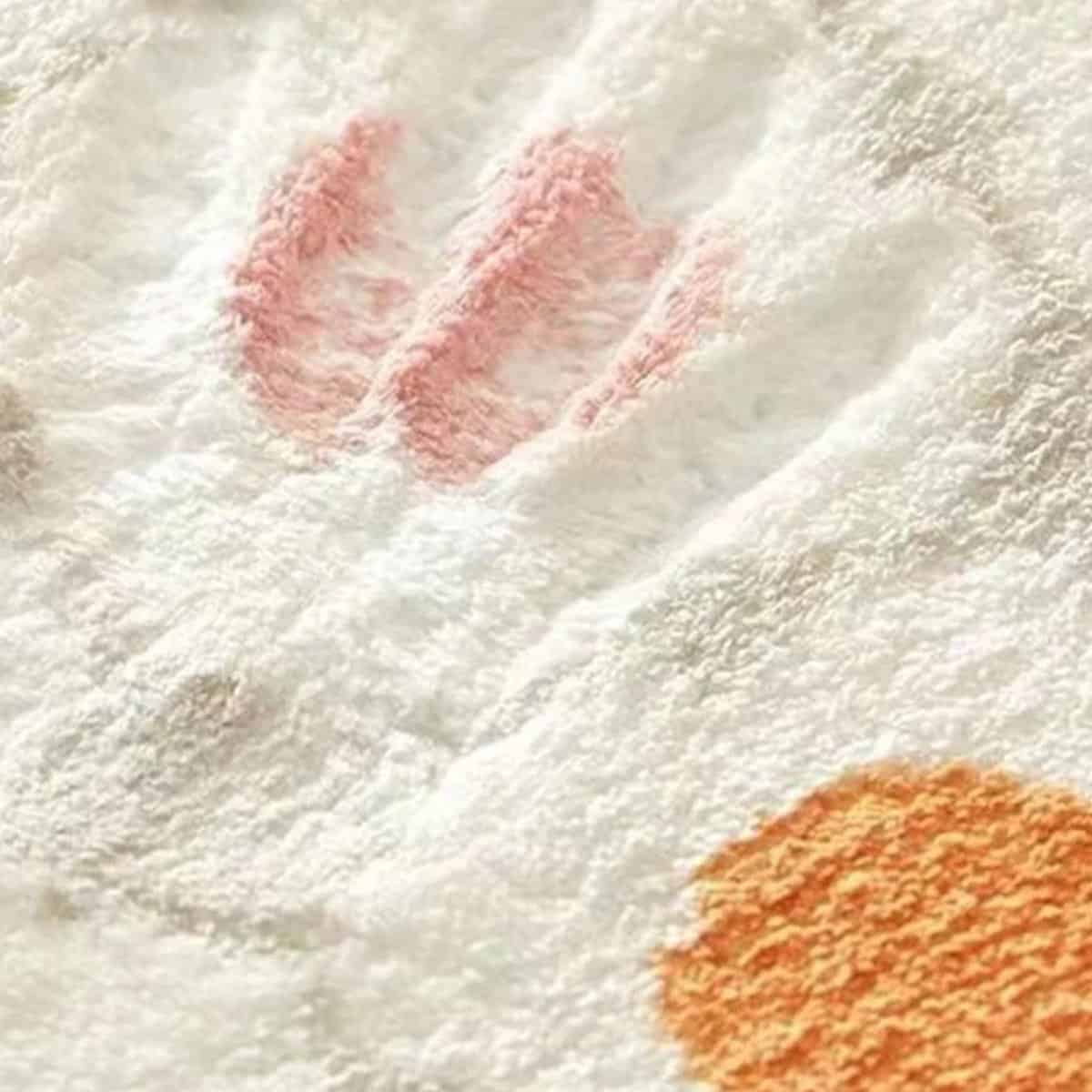 Tapis de fleurs épais et doux Tapis de fleurs épais et doux