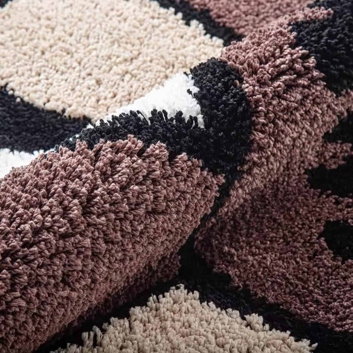Tapis de fleurs rétro Tapis de fleurs rétro