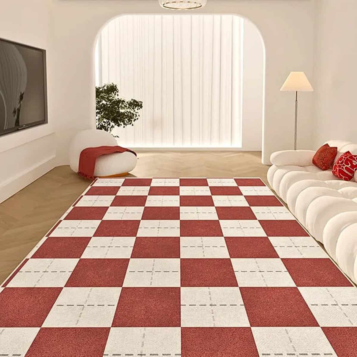 Tapis rouge à motifs Tapis rouge à motifs