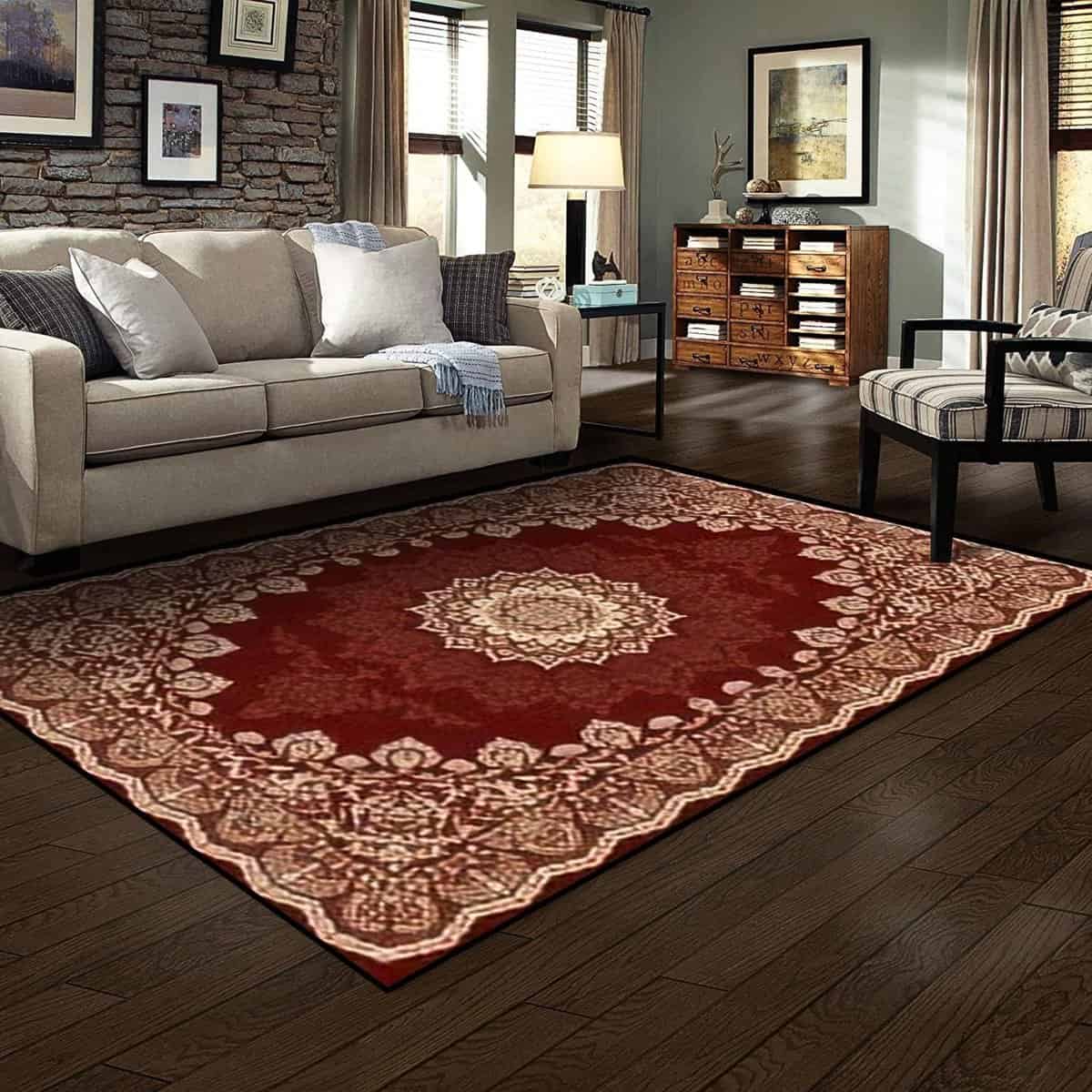 Tapis rouge style persan Tapis rouge style persan